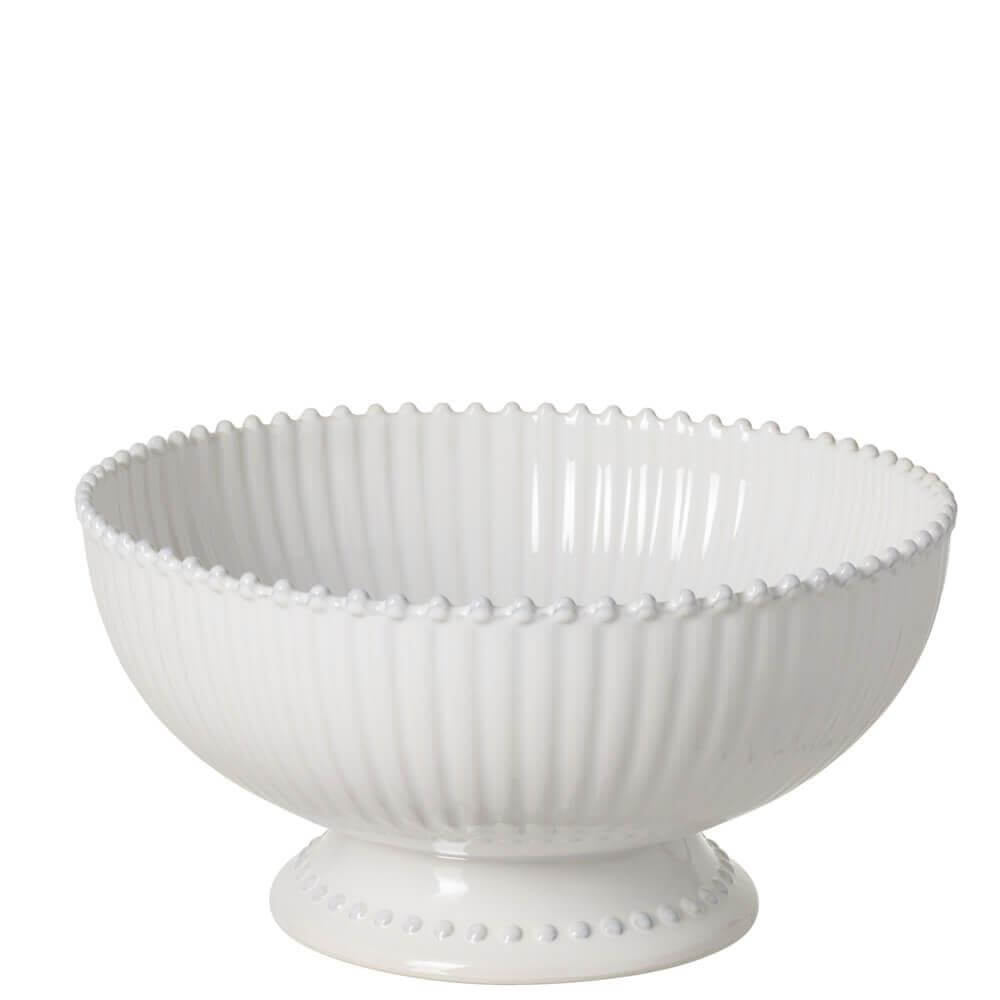 Costa Nova Pearl White Centrepiece Serving Bowl